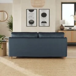 Hattie Matte Plush Velvet 3 Seater Sofa -Online Furniture Store 30901820 alt03
