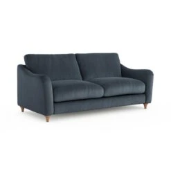 Hattie Matte Plush Velvet 3 Seater Sofa -Online Furniture Store 30901820 alt06