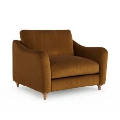 Hattie Matte Plush Velvet Snuggle Sofa -Online Furniture Store 30901826 alt06