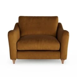 Hattie Matte Plush Velvet Snuggle Sofa -Online Furniture Store 30901826 alt07