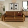 Hattie Matte Plush Velvet 3 Seater Sofa -Online Furniture Store 30901828
