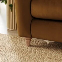 Hattie Matte Plush Velvet 3 Seater Sofa -Online Furniture Store 30901828 alt04