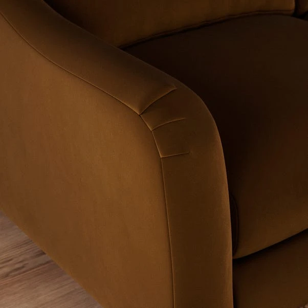 Hattie Matte Plush Velvet Corner Chaise Sofa 16 Hattie Matte Plush Velvet Corner Chaise Sofa - Image 14