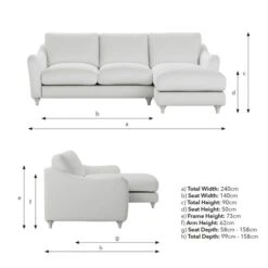 Hattie Matte Plush Velvet Corner Chaise Sofa 39 Hattie Matte Plush Velvet Corner Chaise Sofa -Online Furniture Store 30901829 alt09