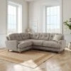 Martha Chunky Chenille Full Corner Sofa -Online Furniture Store 30901869