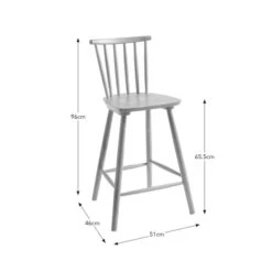 Harvey Bar Stool, Beech Wood -Online Furniture Store 30902032 alt09