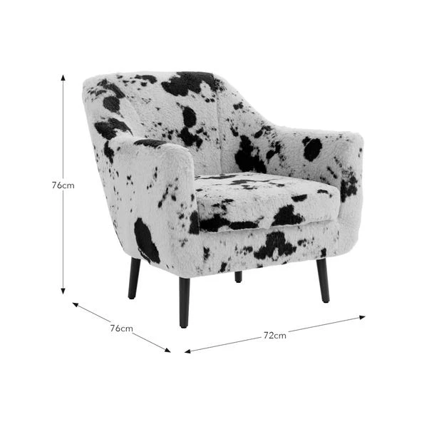 Eddie Cow Accent Chair 11 Eddie Cow Accent Chair - Image 9
