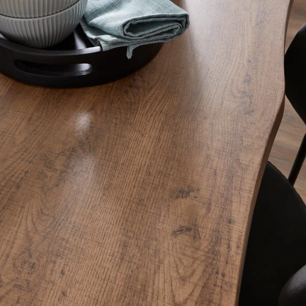 Tiarna 4-6 Seater Wave Edge Dining Table 5 Tiarna 4-6 Seater Wave Edge Dining Table - Image 3