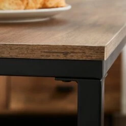 Charlie 4 Seater Rectangular Dining Table With 2 Benches -Online Furniture Store 30908073 alt03