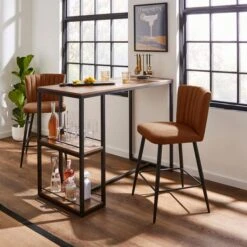 Taylor Counter Height Bar Stool, Faux Leather -Online Furniture Store 30908082