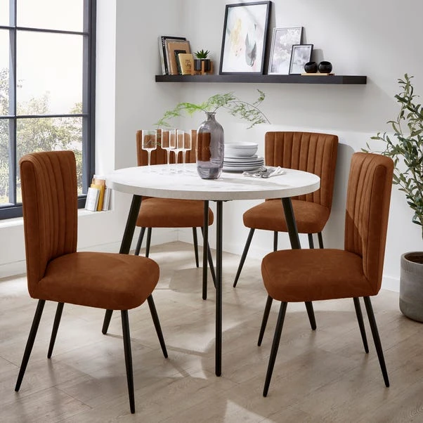 Taylor Dining Chair, Faux Leather 4 Taylor Dining Chair, Faux Leather - Image 2