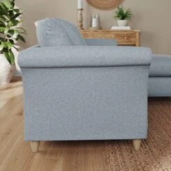 Dixie Corner Chaise Sofa, Soft Texture Fabric -Online Furniture Store 30909240 alt01