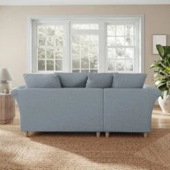 Dixie Corner Chaise Sofa, Soft Texture Fabric -Online Furniture Store 30909240 alt02