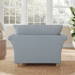 Dixie Armchair, Soft Texture Fabric -Online Furniture Store 30909251 alt02