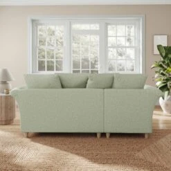 Dixie Corner Chaise Sofa, Soft Texture Fabric -Online Furniture Store 30909284 alt02
