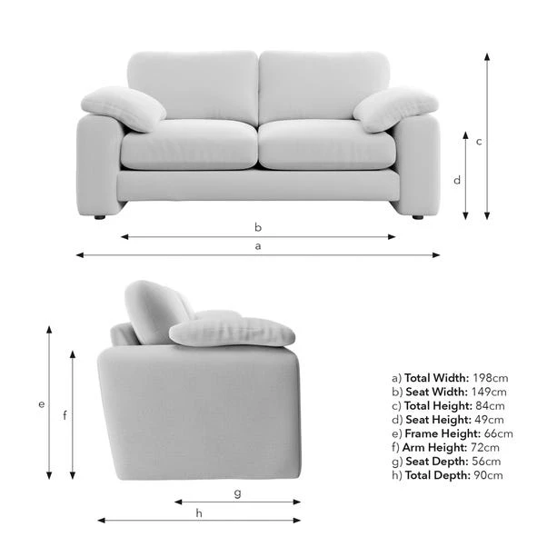 Magnus Cosy Weave 3 Seater Sofa 20 Magnus Cosy Weave 3 Seater Sofa - Image 18