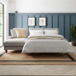 Beatrice Flatweave Corner Storage Sofa Bed -Online Furniture Store 30910984