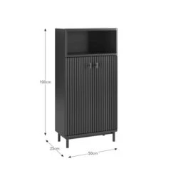Elsie Tall Bathroom Cabinet 27 Elsie Tall Bathroom Cabinet -Online Furniture Store 30911016 alt09