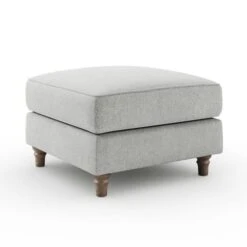 Flori Soft Chenille Footstool -Online Furniture Store 30911069 alt06