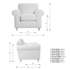 Flori Soft Chenille Armchair 30 Flori Soft Chenille Armchair -Online Furniture Store 30911070 alt09