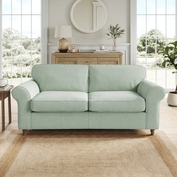 Flori Soft Chenille 3 Seater Sofa 3 Flori Soft Chenille 3 Seater Sofa