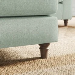 Flori Soft Chenille Footstool -Online Furniture Store 30911079 alt03