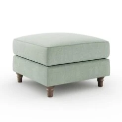 Flori Soft Chenille Footstool -Online Furniture Store 30911079 alt06