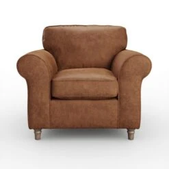 Flori Arizona Faux Leather Armchair -Online Furniture Store 30911090 alt05