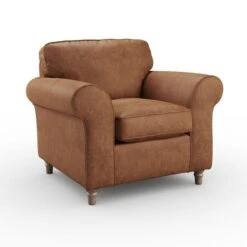 Flori Arizona Faux Leather Armchair -Online Furniture Store 30911090 alt06