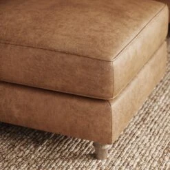 Flori Arizona Faux Leather Footstool -Online Furniture Store 30911099 alt02