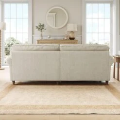 Flori Tonal Plush Chenille Corner Chaise Sofa -Online Furniture Store 30911135 alt02