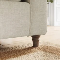 Flori Tonal Plush Chenille Corner Chaise Sofa -Online Furniture Store 30911135 alt03