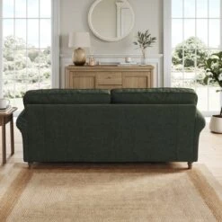 Flori Tonal Plush Chenille 3 Seater Sofa -Online Furniture Store 30911142 alt02