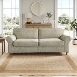 Flori Chunky Chenille 4 Seater Sofa 31 Flori Chunky Chenille 4 Seater Sofa -Online Furniture Store 30911163