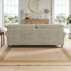 Flori Chunky Chenille 4 Seater Sofa 33 Flori Chunky Chenille 4 Seater Sofa -Online Furniture Store 30911163 alt02