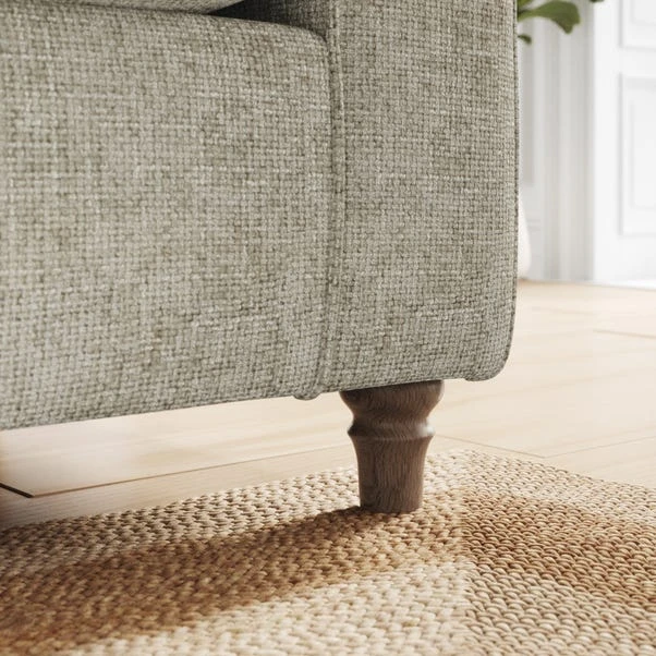 Flori Chunky Chenille 4 Seater Sofa 15 Flori Chunky Chenille 4 Seater Sofa - Image 13