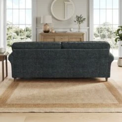 Flori Chunky Chenille 4 Seater Sofa 24 Flori Chunky Chenille 4 Seater Sofa -Online Furniture Store 30911173 alt02