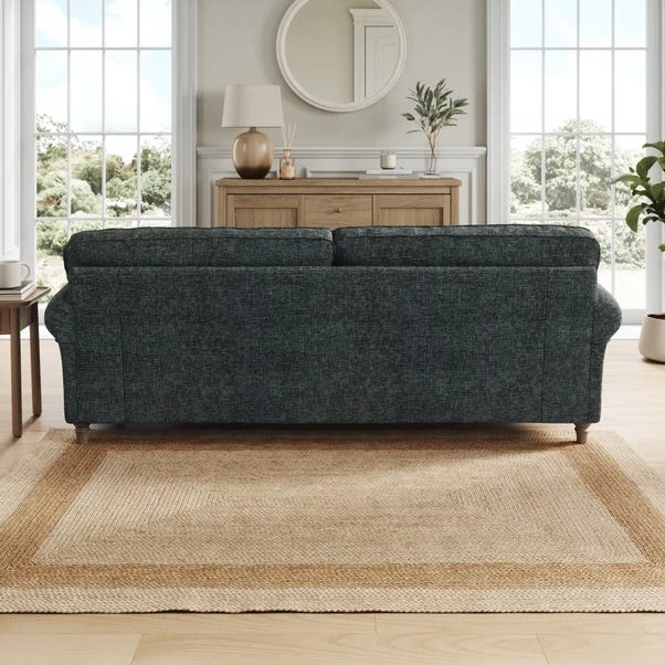 Flori Chunky Chenille 4 Seater Sofa 5 Flori Chunky Chenille 4 Seater Sofa - Image 3