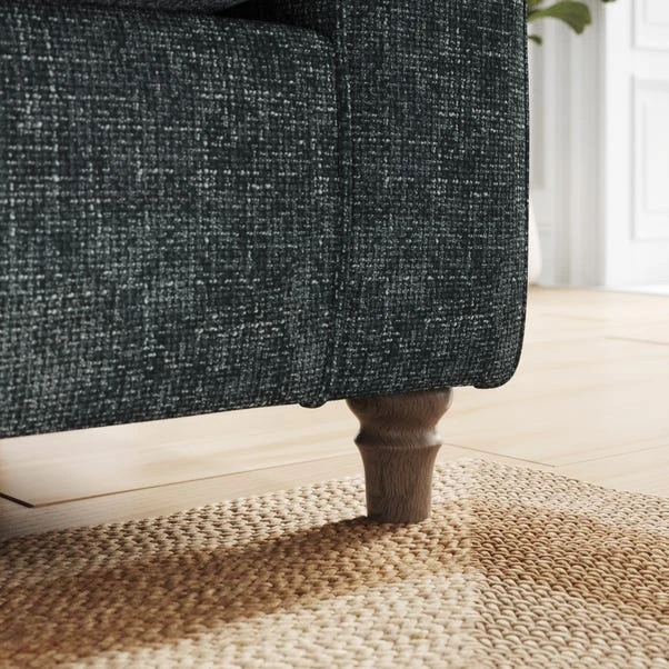 Flori Chunky Chenille 4 Seater Sofa 6 Flori Chunky Chenille 4 Seater Sofa - Image 4