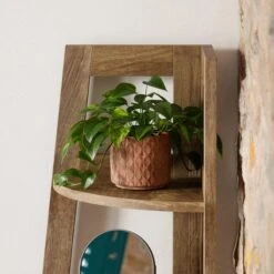Humphrey Corner Ladder Shelf, Mango Wood Effect -Online Furniture Store 30911361 alt03