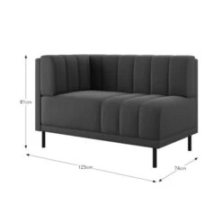 Amali Corner Dining Bench, Boucle -Online Furniture Store 30912419 alt09