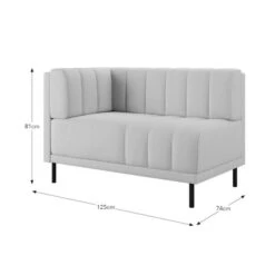 Amali Corner Dining Bench, Textured Weave -Online Furniture Store 30912420 alt09