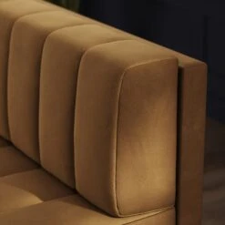 Amali Corner Dining Bench, Matte Plush Velvet -Online Furniture Store 30912433 alt02