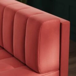 Amali Corner Dining Bench, Matte Plush Velvet -Online Furniture Store 30912434 alt02