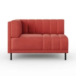 Amali Corner Dining Bench, Matte Plush Velvet -Online Furniture Store 30912434 alt04