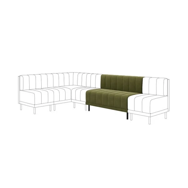 Amali Long Dining Bench, Boucle 17 Amali Long Dining Bench, Boucle - Image 15