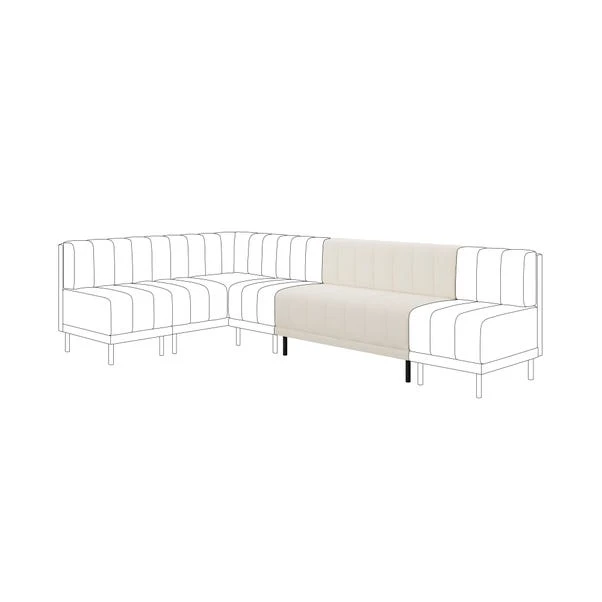 Amali Long Dining Bench, Boucle 10 Amali Long Dining Bench, Boucle - Image 8