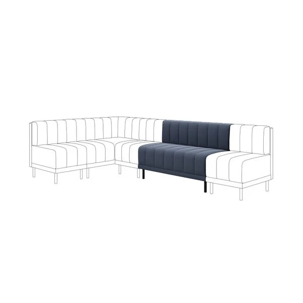 Amali Long Dining Bench, Boucle 3 Amali Long Dining Bench, Boucle