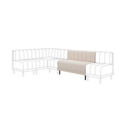Amali Long Dining Bench, Textured Weave -Online Furniture Store 30912439
