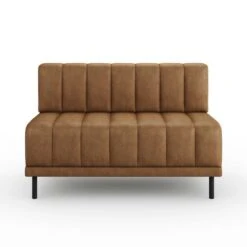 Amali Long Dining Bench, Faux Leather -Online Furniture Store 30912446 alt04